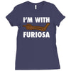 i'm with furiosa Ladies Fitted T-Shirt