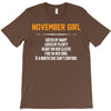 November Girl Hated By Many T-Shirt