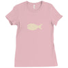fish Ladies Fitted T-Shirt