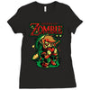 legend of zombies Ladies Fitted T-Shirt