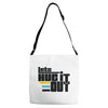 lets hug it out Adjustable Strap Totes