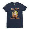 collie dog Ladies Fitted T-Shirt