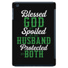 blessed god by spoiled by my husband protected by both iPad Mini