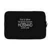 worlds greatest husband Laptop sleeve