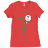 moment of thought Ladies Fitted T-Shirt