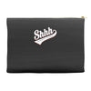 shhh nobody cares Accessory Pouches
