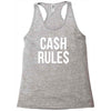 ca$h rule$ Racerback Tank