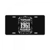 vintage made in 1961 perfectly aged a living legend License Plate