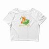 caterpie fainted!!! Crop Top