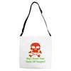 halloween pickup line Adjustable Strap Totes