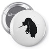 Lady Pin-back button