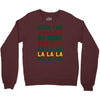 deck the halls and do some burpees Crewneck Sweatshirt