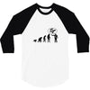 stop following me monkey 3/4 Sleeve Shirt