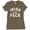 irish as feck ireland Ladies Fitted T-Shirt