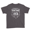 original parts vintage established 1978 perfectly aged Youth Tee