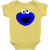 sesame street cookie monster Baby Onesie