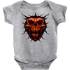 evil face Baby Bodysuit