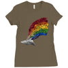 shelf life Ladies Fitted T-Shirt
