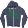 my first st patricks day Zipper Hoodie