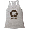 karma recycle Racerback Tank