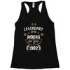 legendary riders are born in 1982 Racerback Tank