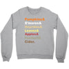 fall helvetica Crewneck Sweatshirt