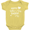 Happy First Father's Day Daddy Baby Bodysuit