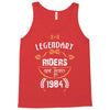 legendary riders are born in 1984 Tank Top