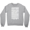 banksy prisoner barcode Crewneck Sweatshirt