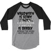 halloween is scary but carcinoid cancer is deadly spread the word help 3/4 Sleeve Shirt