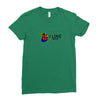 I Love Nature Ladies Fitted T-Shirt