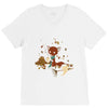 rake break V-Neck Tee