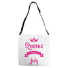 queens are born in july Adjustable Strap Totes