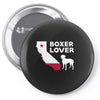 californian boxer lover Pin-back button