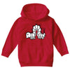 white Youth Hoodie