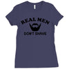 real men Ladies Fitted T-Shirt