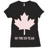 canada eh team Ladies Fitted T-Shirt