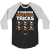 Stubborn French Bulldog Tricks 3/4 Sleeve Shirt