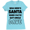 secret santa Ladies Fitted T-Shirt