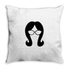 girl cool Throw Pillow