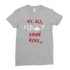stephen we all float down here movie scene baloon Ladies Fitted T-Shirt