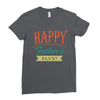 happy father's day Ladies Fitted T-Shirt