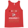 santa aquarius christmas ugly t shirts Tank Top