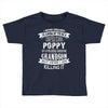 Super Cool Poppy Of A Freaking Awesome Grandson Toddler T-shirt