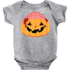 pumpkin brain Baby Bodysuit
