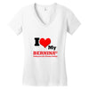 i love my bernina Women's V-Neck T-Shirt
