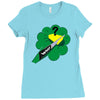 who cut the cheese Ladies Fitted T-Shirt