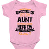 Super Cool Aunt Of A Freaking Awesome Nephew Baby Onesie