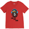 Live Life Loud Brklyn V-Neck Tee