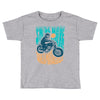smile more, ride a motorcycle Toddler T-shirt